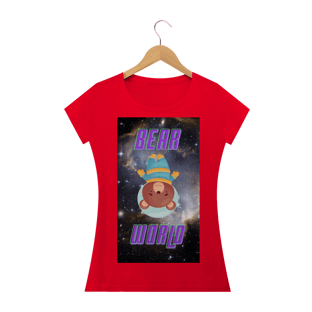 Nome do produtoBear World baby look urso no espaço