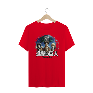 Nome do produtoCamiseta - Shingeki no Kyojin