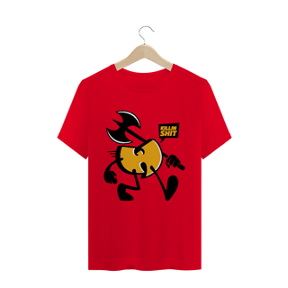 Nome do produtoCamiseta de Malha Quality Wu Tang Clan Logo  Killin Shit