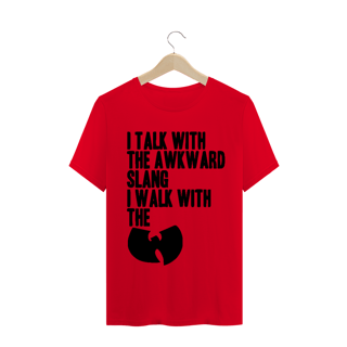 Nome do produtoCamiseta de Malha Quality Wu Tang Clan I Talk Black