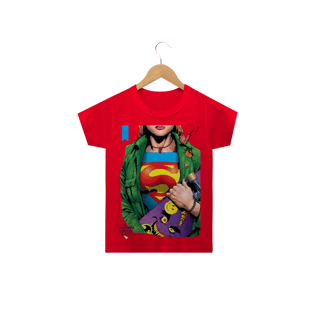 Nome do produtoSuperGirl ! Camisa Infantil Menina