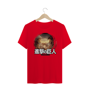 Nome do produtoCamiseta - Shingeki no Kyojin