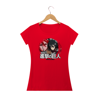 Nome do produtoCamiseta - Shingeki no Kyojin - Feminina 