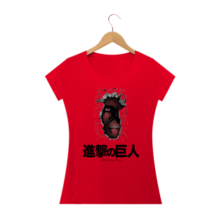Nome do produtoCamiseta - Shingeki no Kyojin - Feminina 