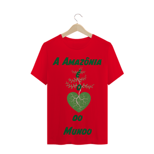 Nome do produtoT-Shirt A Amazônia é o Coração do Mundo