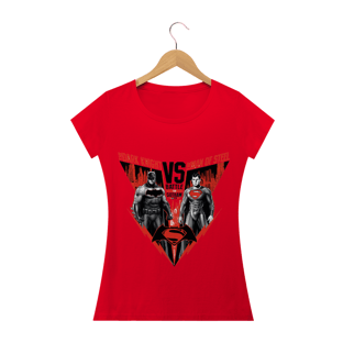Nome do produtoCamiseta Baby Long Feminina - Batman vs Superman