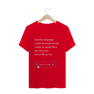 Nome do produtocamiseta unissex - não sou um robô