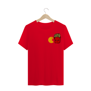 Nome do produto Camiseta Quality Estampa PAC-MAN com Fritas