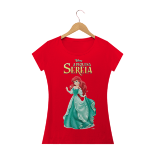 Nome do produtoT-shirt A Pequena Sereia - Ariel Princesa