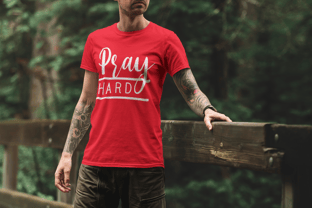 Nome do produtoCamiseta Masculina Cristã Pray Hard
