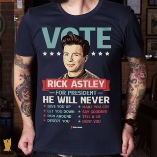 Nome do produto SIAMESE VOTE RICK ASTLEY