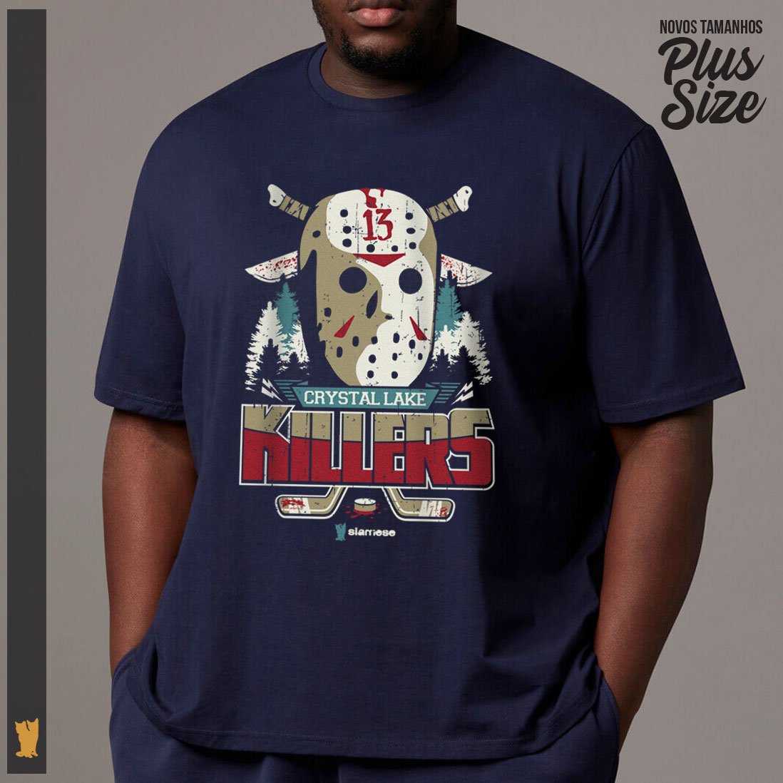 Nome do produto: SIAMESE PLUS SIZE JASON CRYSTAL LAKE KILLERS