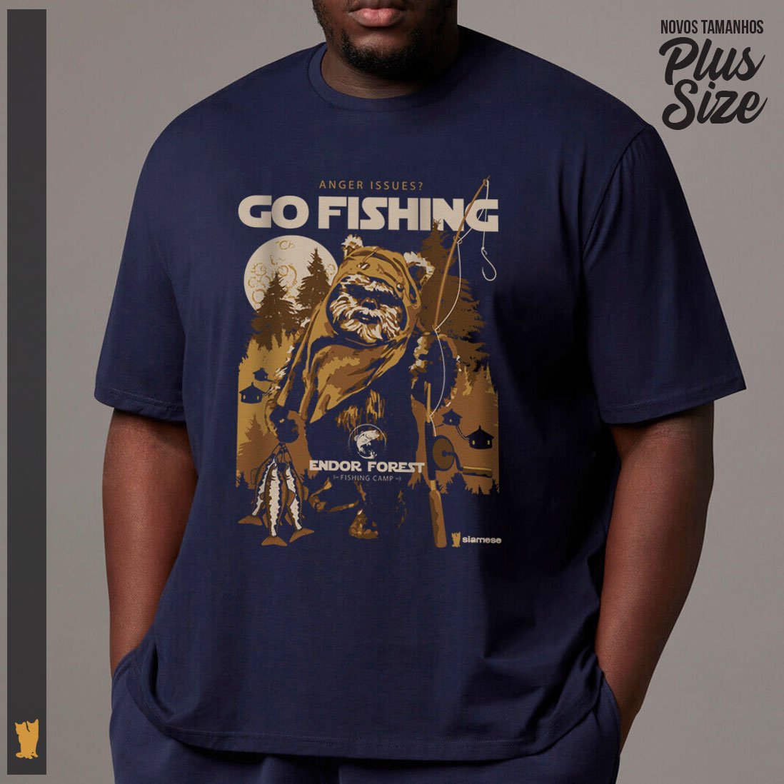 Nome do produto: SIAMESE PLUS SIZE EWOK GO FISHING