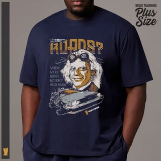 Nome do produto SIAMESE PLUS SIZE DE VOLTA PARA O FUTURO DOC BROWN