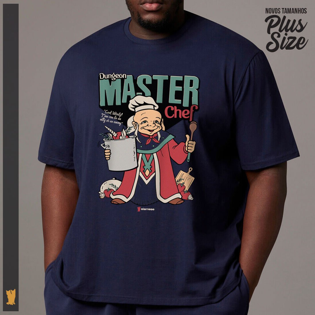 Nome do produto: SIAMESE PLUS SIZE MESTRE DOS MAGOS MASTER CHEF