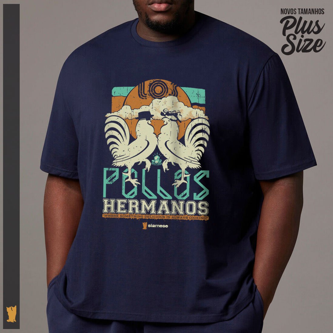 Nome do produto: SIAMESE PLUS SIZE LOS POLLOS HERMANOS