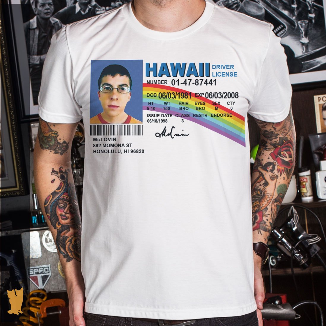 Nome do produto: SIAMESE SUPERBAD MCLOVIN