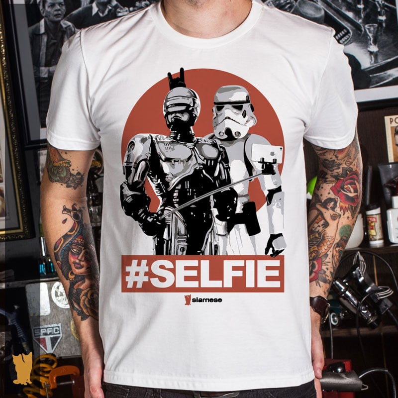 Nome do produto: SIAMESE ROBOCOP SELFIE