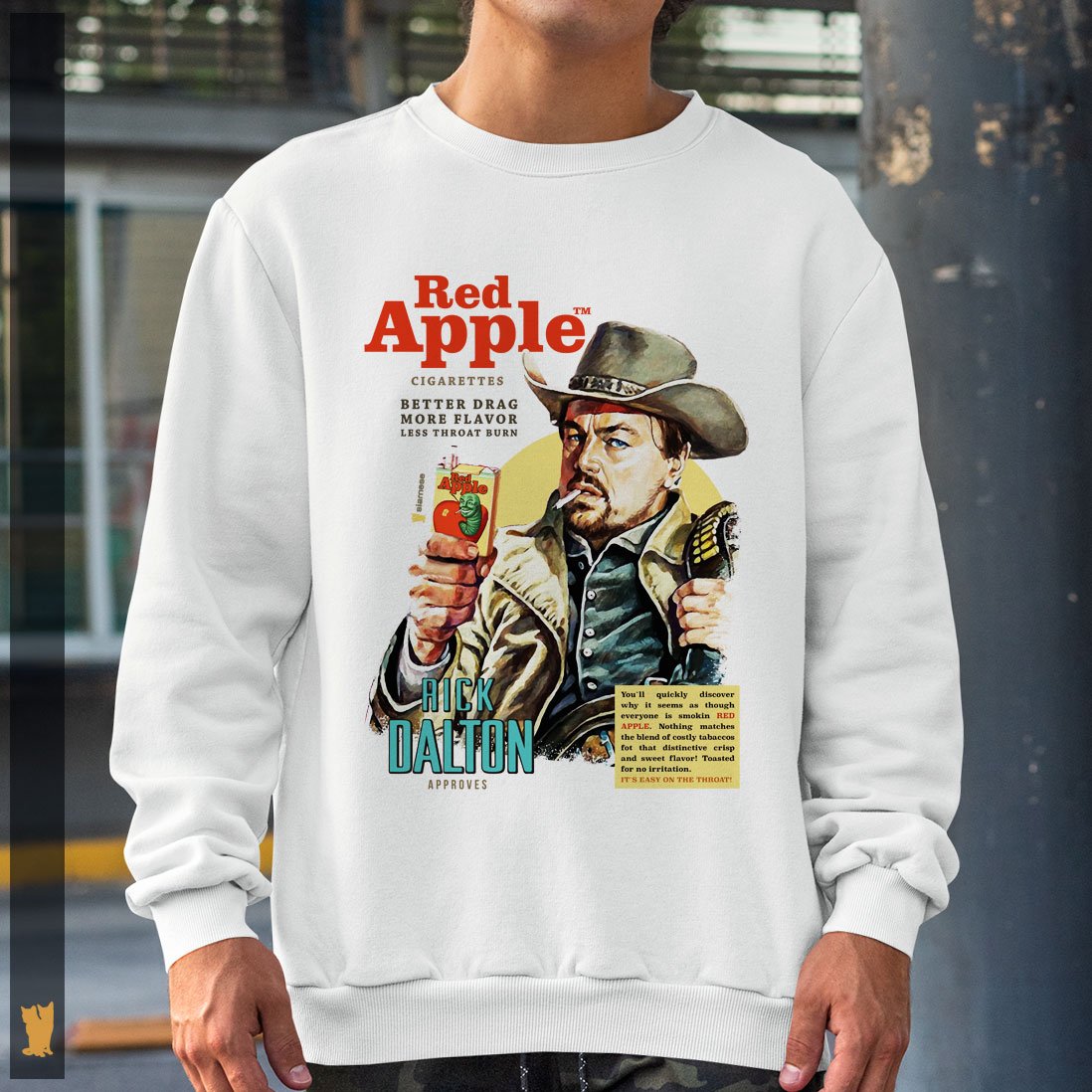 Nome do produto: MOLETOM RICK DALTON RED APPLE