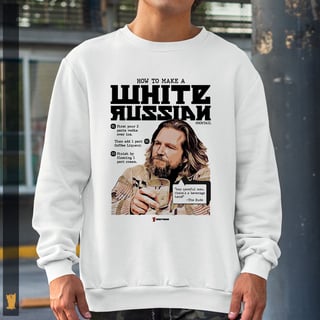 MOLETOM THE DUDE WHITE RUSSIAN