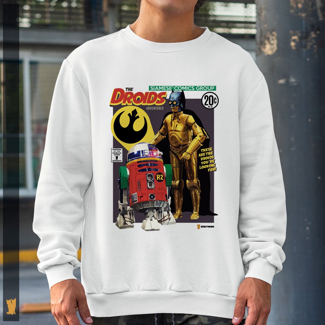 Nome do produto: MOLETOM THE DROIDS