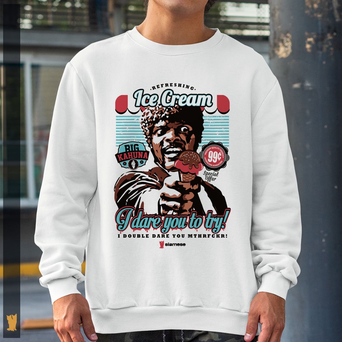 Nome do produto: MOLETOM PULP FICTION ICE CREAM