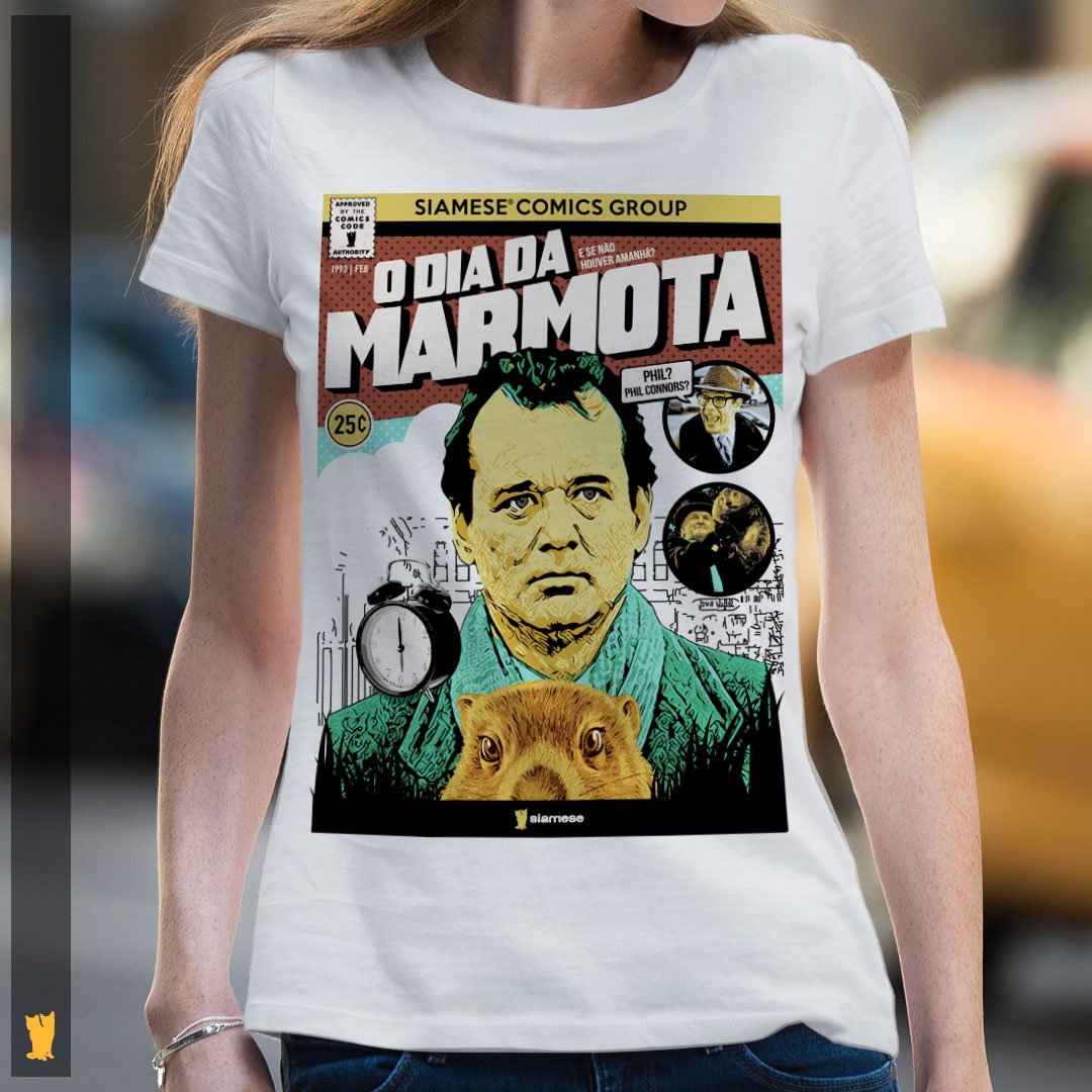Nome do produto: SIAMESE FEMININA DIA DA MARMOTA
