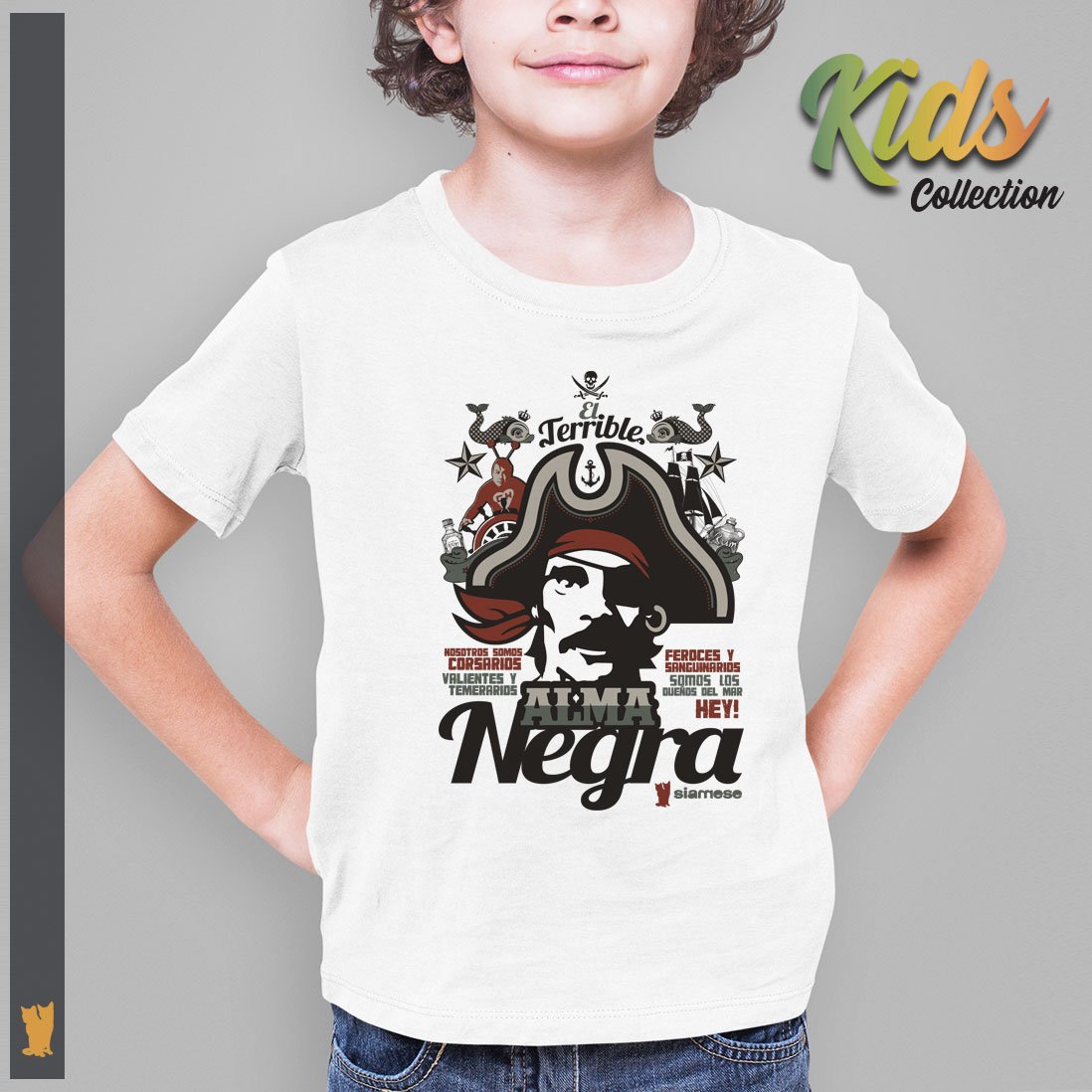 Nome do produto: SIAMESE KIDS ALMA NEGRA