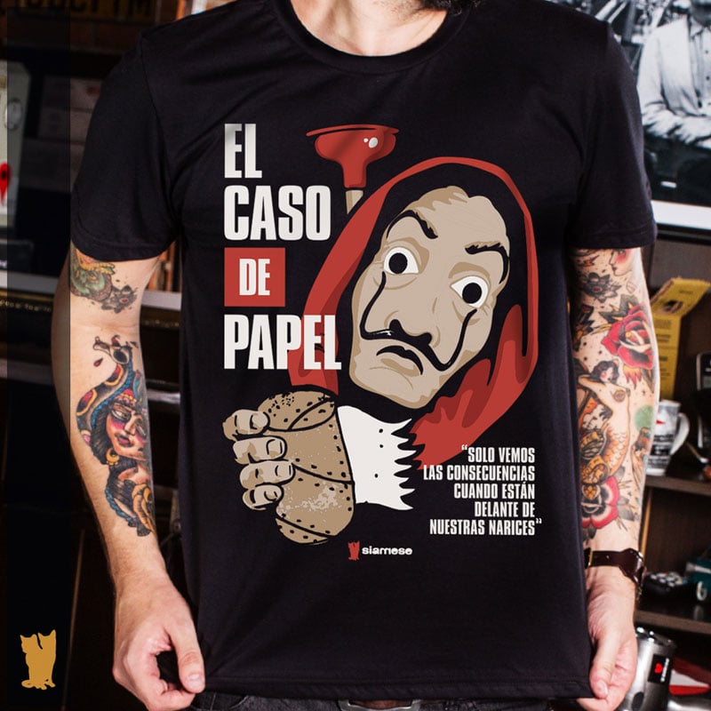 Nome do produto: SIAMESE EL CASO DE PAPEL