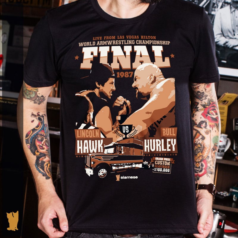 Nome do produto: SIAMESE FALCÃO VS BULL HURLEY