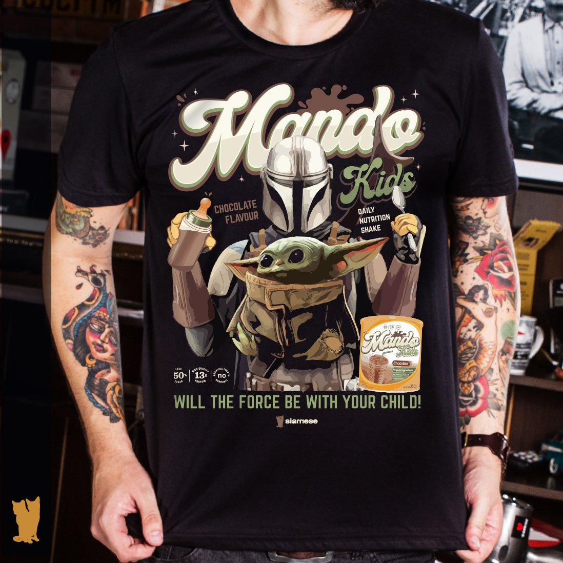 Nome do produto: SIAMESE MANDO KIDS BABY YODA