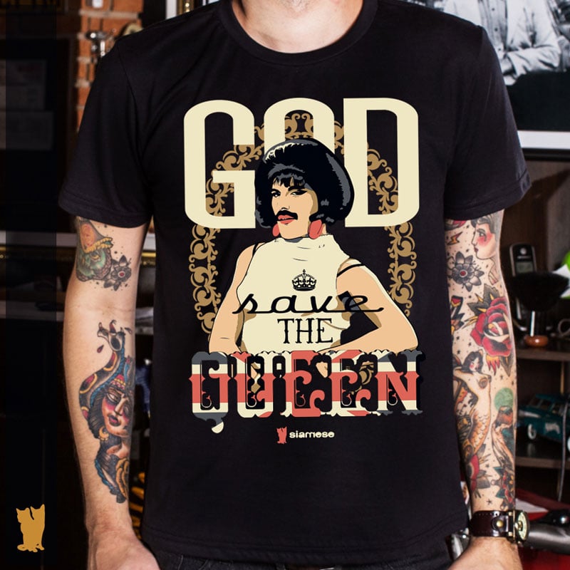 Nome do produto: SIAMESE GOD SAVE THE QUEEN