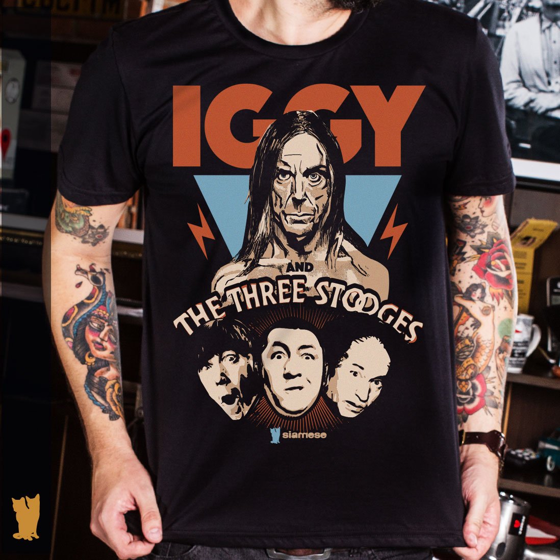 Nome do produto: SIAMESE IGGY AND THE STOOGES