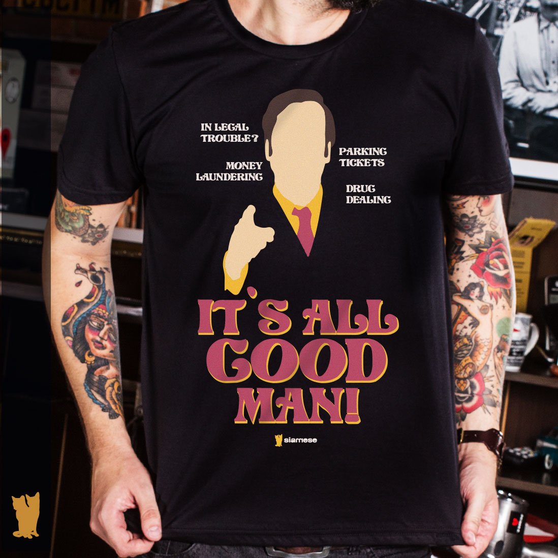 Nome do produto: SIAMESE SAUL GOODMAN