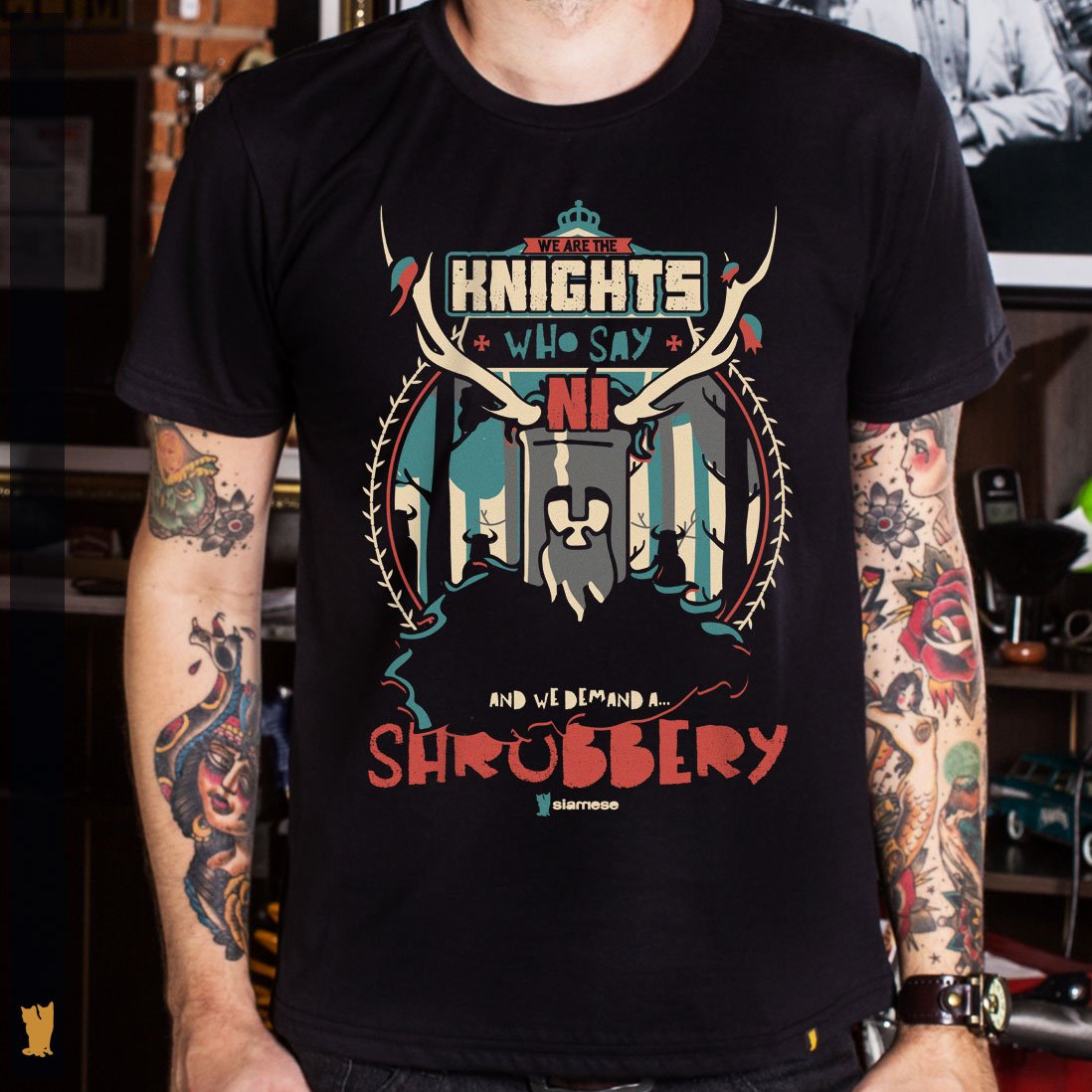Nome do produto: SIAMESE MONTY PYTHON KNIGHTS WHO SAY NI