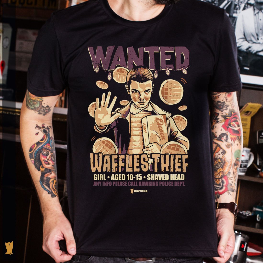 Nome do produto: SIAMESE STRANGER THINGS WANTED