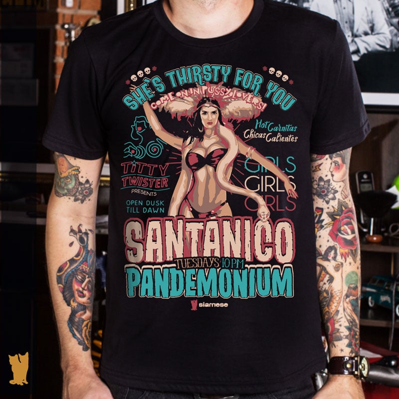 Nome do produto: SIAMESE SANTANICO PANDEMONIUM