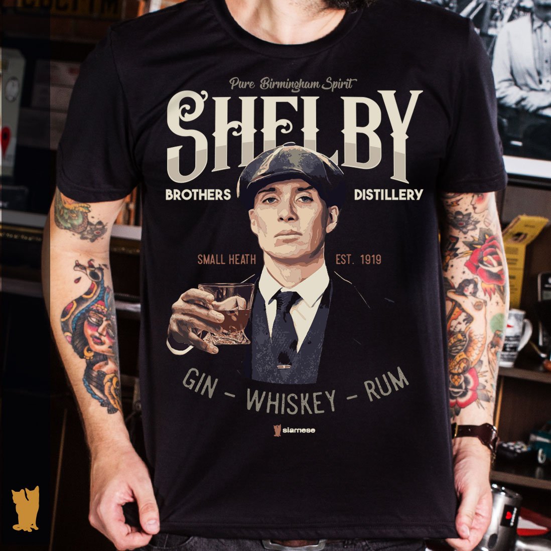 Nome do produto: SIAMESE SHELBY BROTHERS DISTILLERY