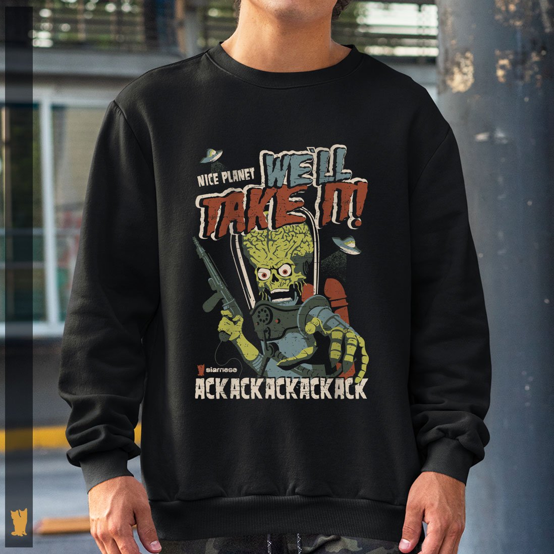 Nome do produto: MOLETOM MARTE ATACA
