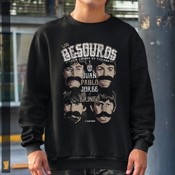 MOLETOM THE BEATLES LOS BESOUROS