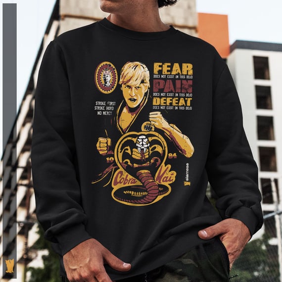 MOLETOM COBRA KAI