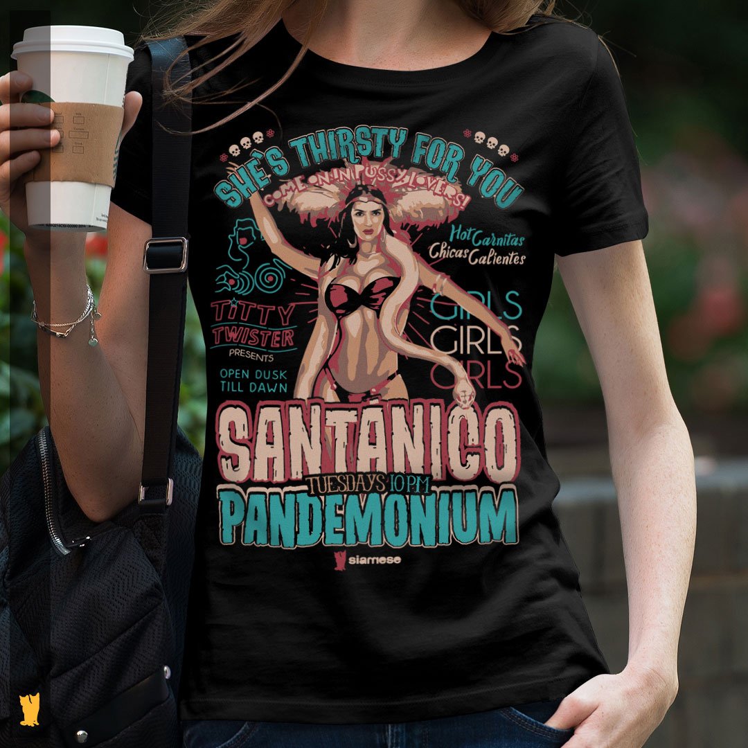 Nome do produto: SIAMESE FEMININA SANTANICO PANDEMONIUM