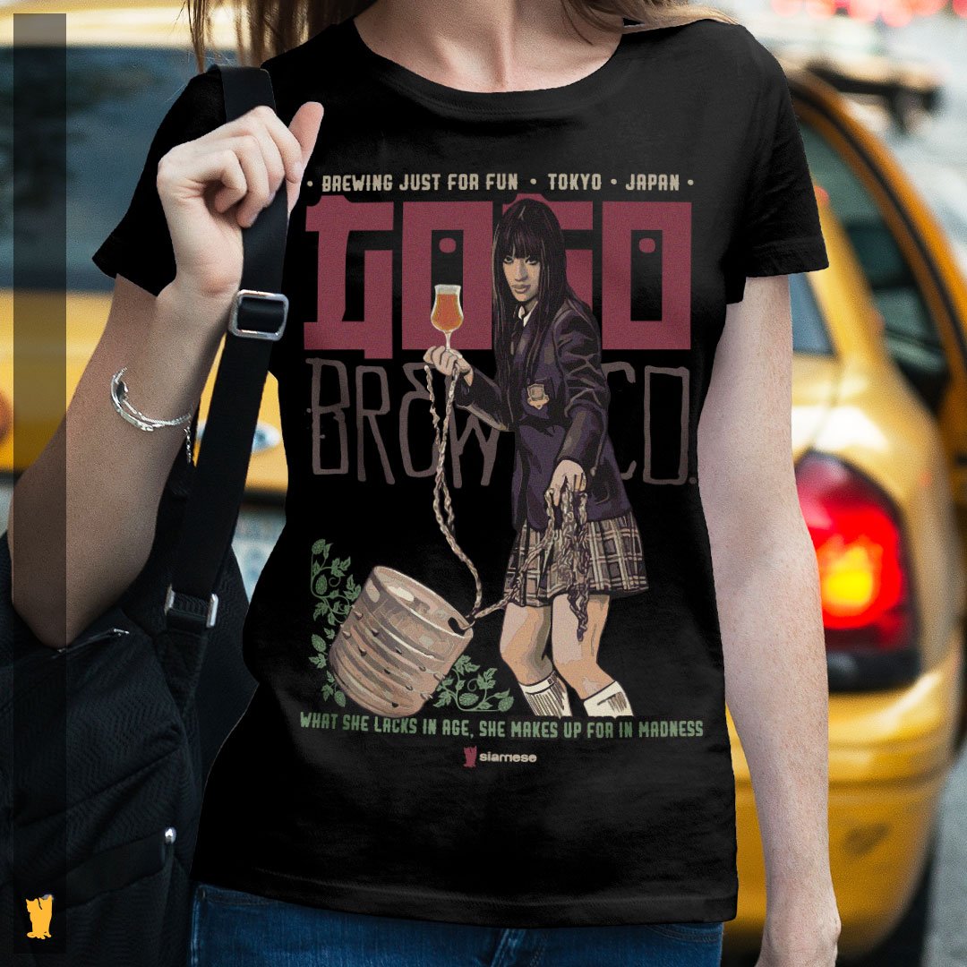 Nome do produto: SIAMESE FEMININA KILL BILL GOGO BREW CO