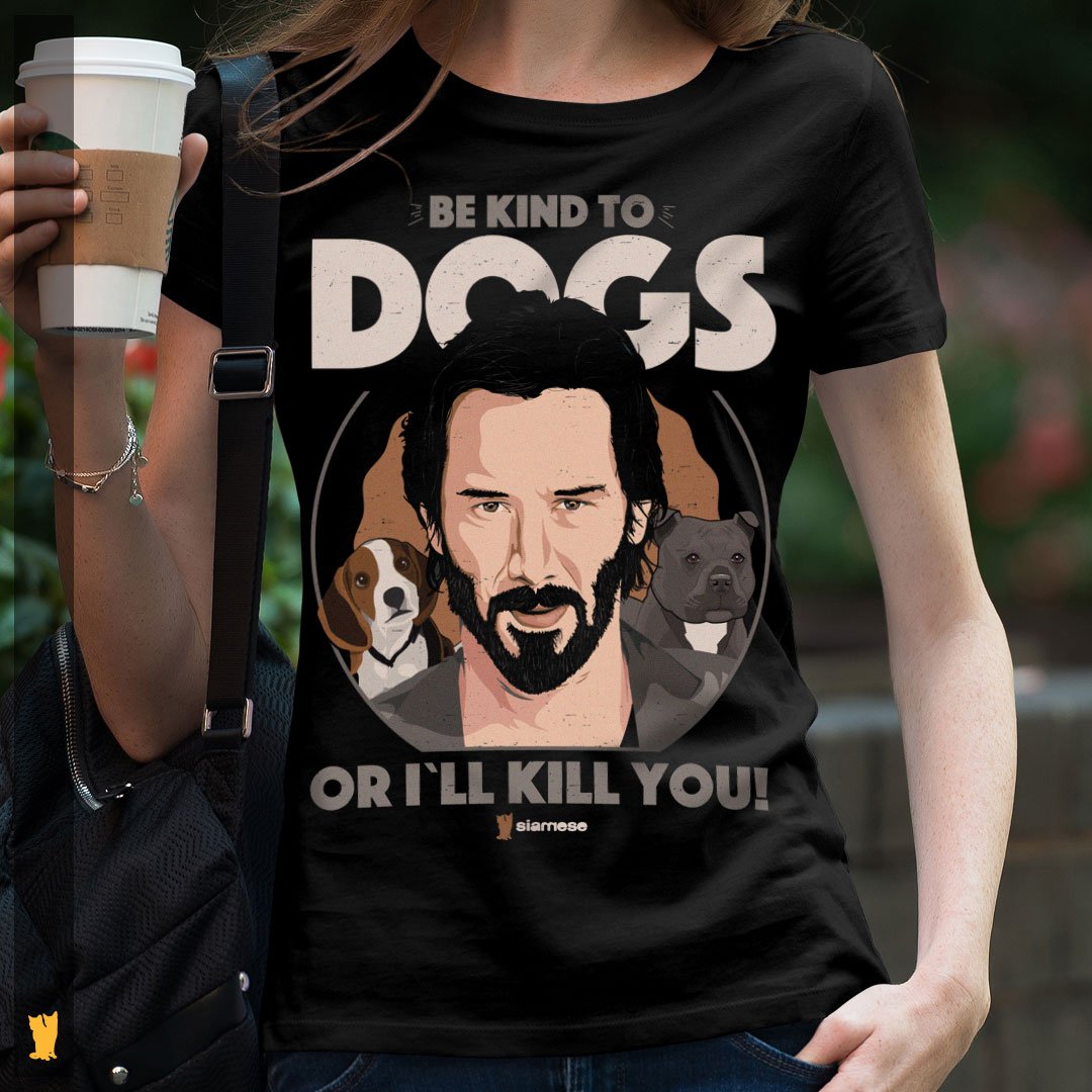Nome do produto: SIAMESE FEMININA JOHN WICK DOGS