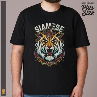 SIAMESE PLUS SIZE TIGRE OLDSCHOOL