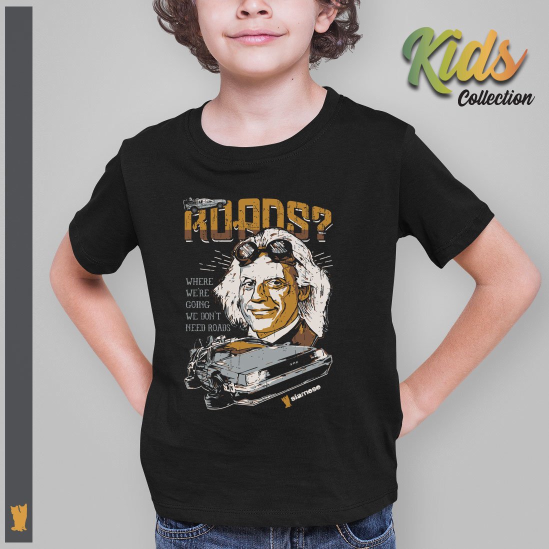 Nome do produto: SIAMESE KIDS DE VOLTA PARA O FUTURO DOC BROWN