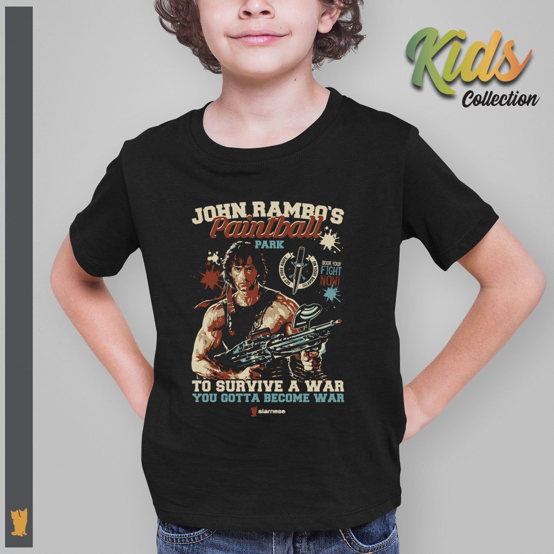 Nome do produto: SIAMESE KIDS RAMBO PAINTBALL PARK