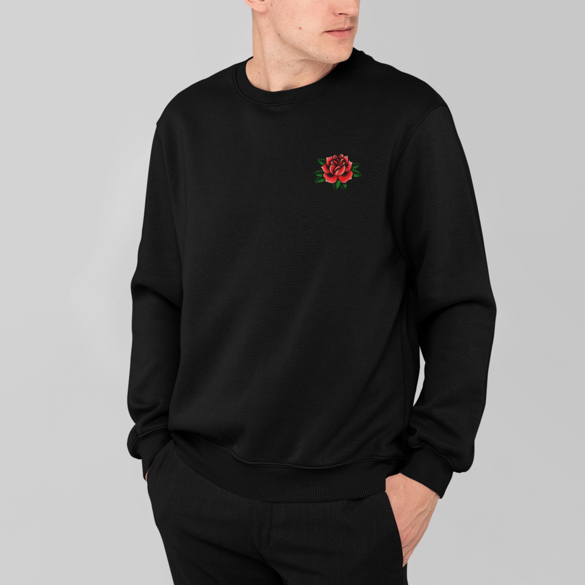 Nome do produto: MOLETOM ROSA OLD SCHOOL KAWLIN UNISSEX