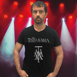 Nome do produtoCamiseta Testemunha Básica escura