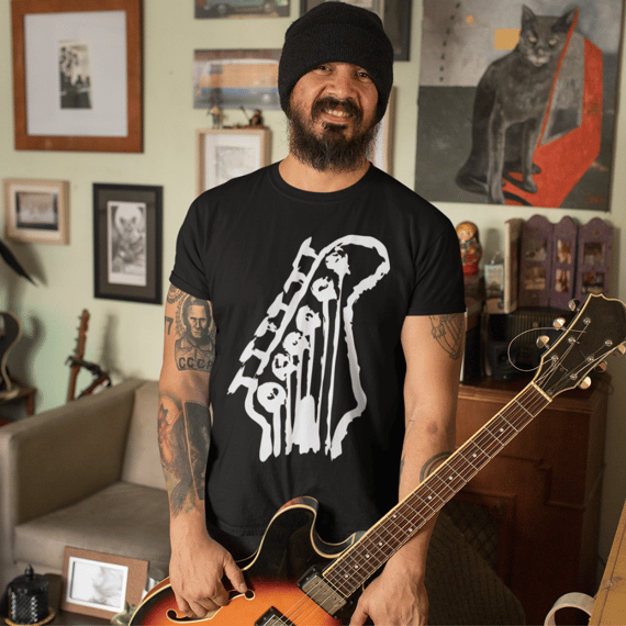 Camiseta Guitarra
